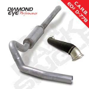 GMC 3500 Performance Exhaust - Diamond Eye Performance - Cat Back - `06-`07